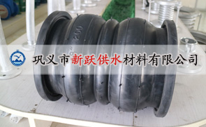 水泵管路系統中安裝橡膠接頭應注意事項